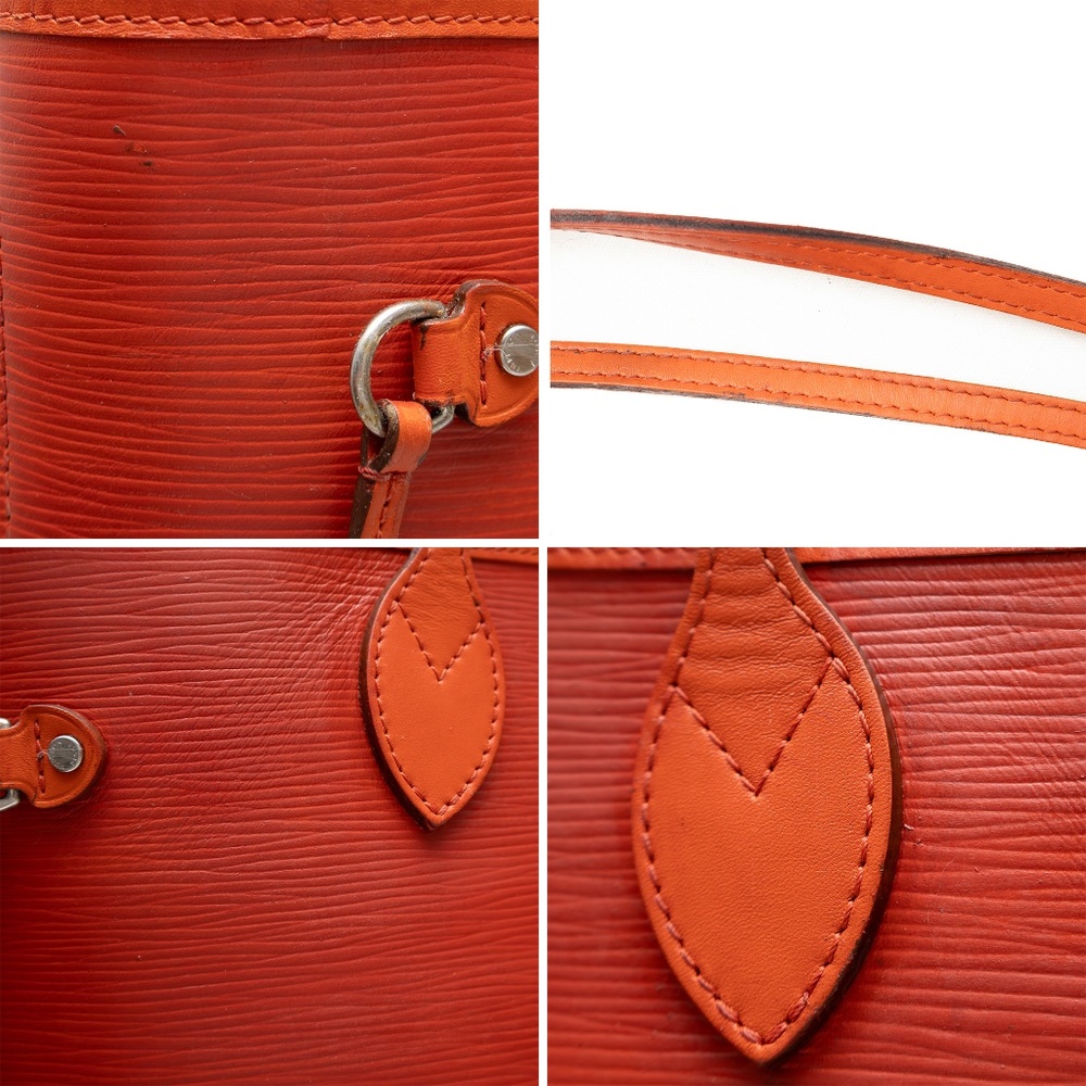Louis Vuitton‎ Epi Neverfull MM Tote Bag – Orange Red – USA Made – With Pouch - Picture 15 of 15